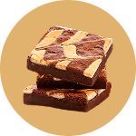 Cheesecake Brownie at Qargo Coffee