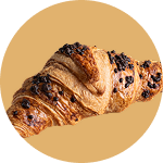 Chocolate Croissant at Qargo Coffee