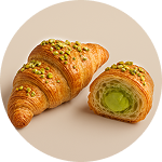 Pistachio Croissant at Qargo Coffee