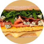 Prosciutto Royale at Qargo Coffee