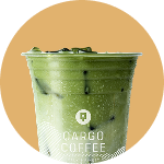Iced Matcha Latte at Qargo Coffee