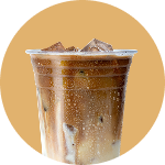 Iced White Mocha at Qargo Coffee