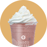 Italian Strawberry Frappe at Qargo Coffee