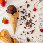 Dark Chocolate Gelato at Qargo Coffee