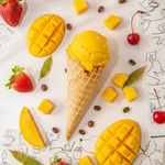 Mango Sorbetto at Qargo Coffee