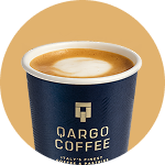 Latte Macchiato at Qargo Coffee