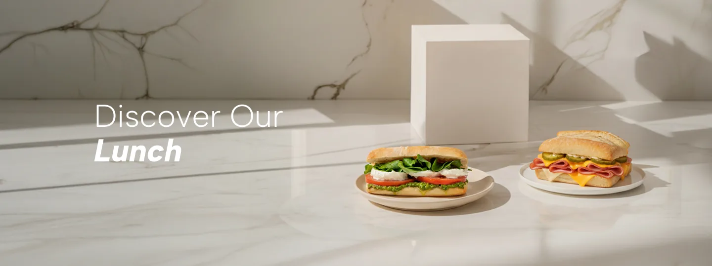 Lunch Sandwiches at Qargo Coffee