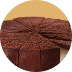 Chocolate Ganache Cheesecake at Qargo Coffee