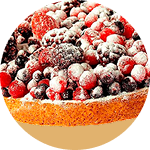 Mixed Berry Tart at Qargo Coffee