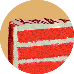 Red Velvet Cake at Qargo Coffee