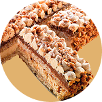 Torta Nocciola at Qargo Coffee