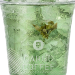 Iced Oregon Spearmint & Peppermint Herbal Tea at Qargo Coffee