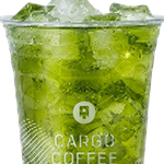 Iced Tokyo Steamed Sencha Green Tea at Qargo Coffee